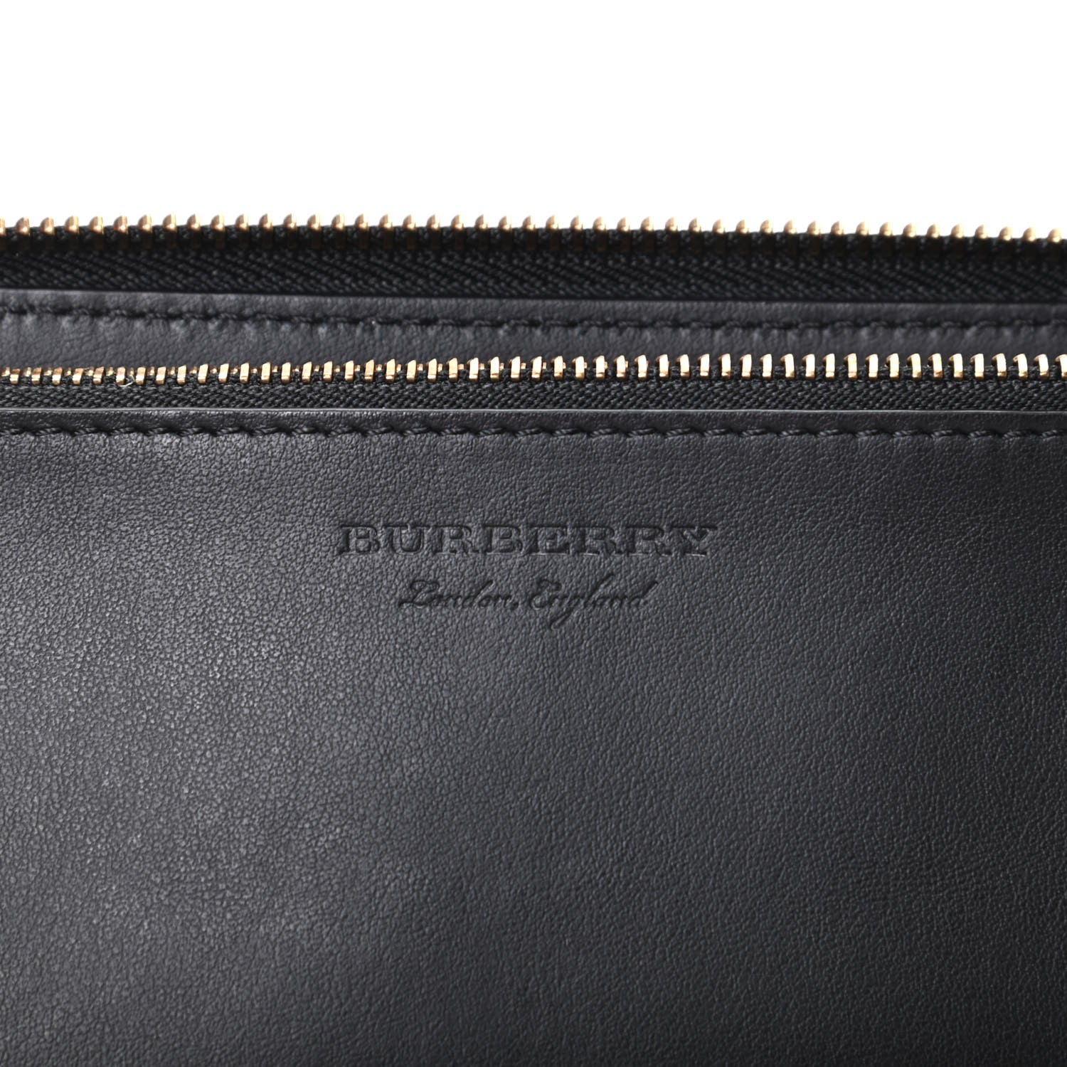 Burberry Soft Grain Elmore Zip Around Wallet Black 6 of 7