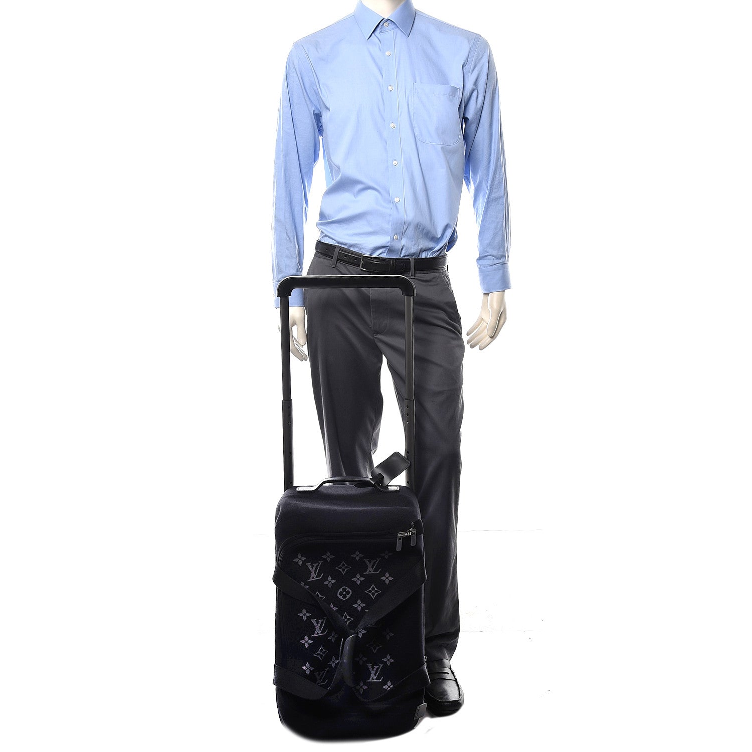 Louis Vuitton Knit Monogram Eclipse Horizon Soft Duffle 55 2 of 9
