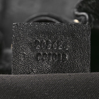 Gucci Monogram Studded Pelham Medium Tote Black 7 of 10