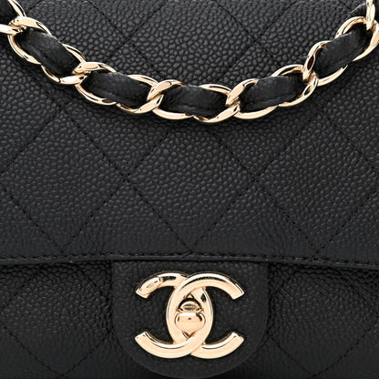 Chanel Caviar Quilted Small City Walk Flap Black 8 of 10