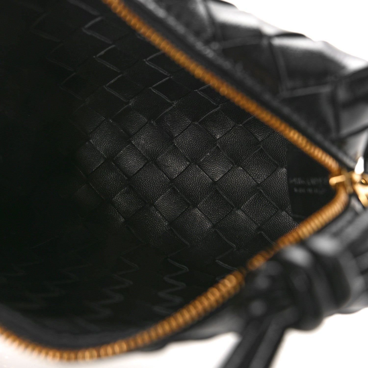 Bottega Veneta Nappa Intrecciato Metallic Knot Mini Loop Camera Bag Black 5 of 8