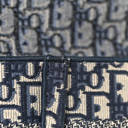 Christian Dior Oblique Slim Saddle Pouch Blue 11 of 12