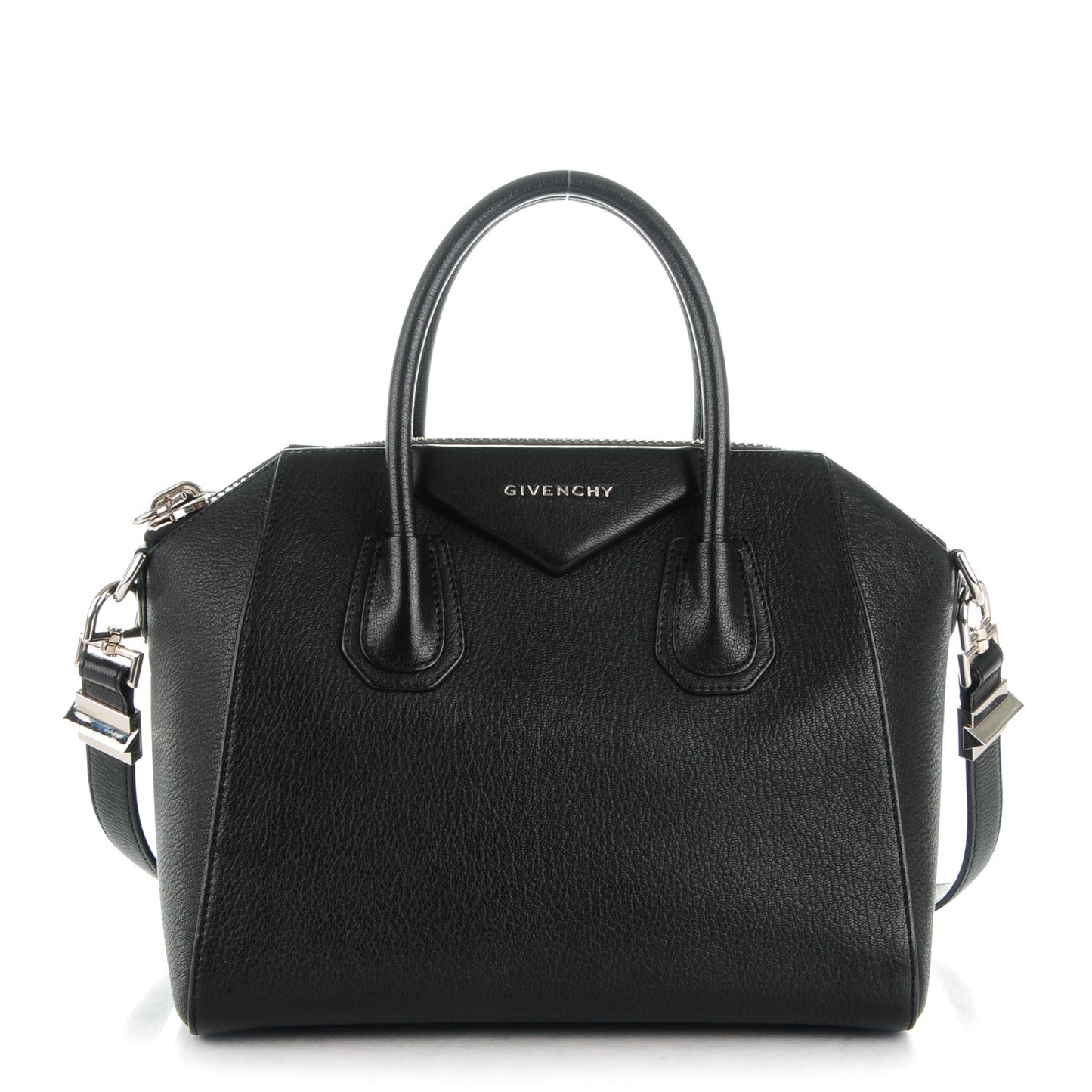 Sugar Goatskin Small Antigona Black