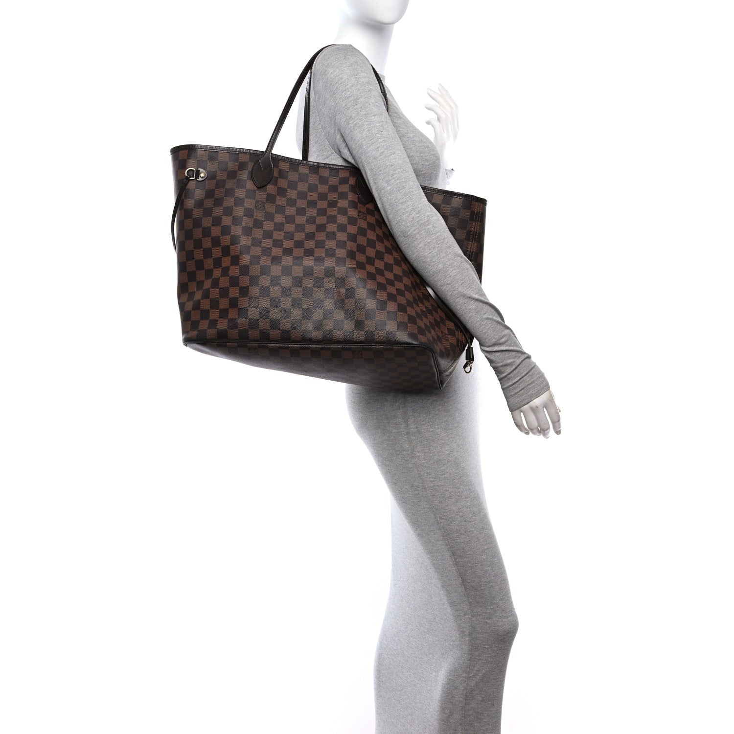 Louis Vuitton Damier Ebene Neo Neverfull GM 2 of 15