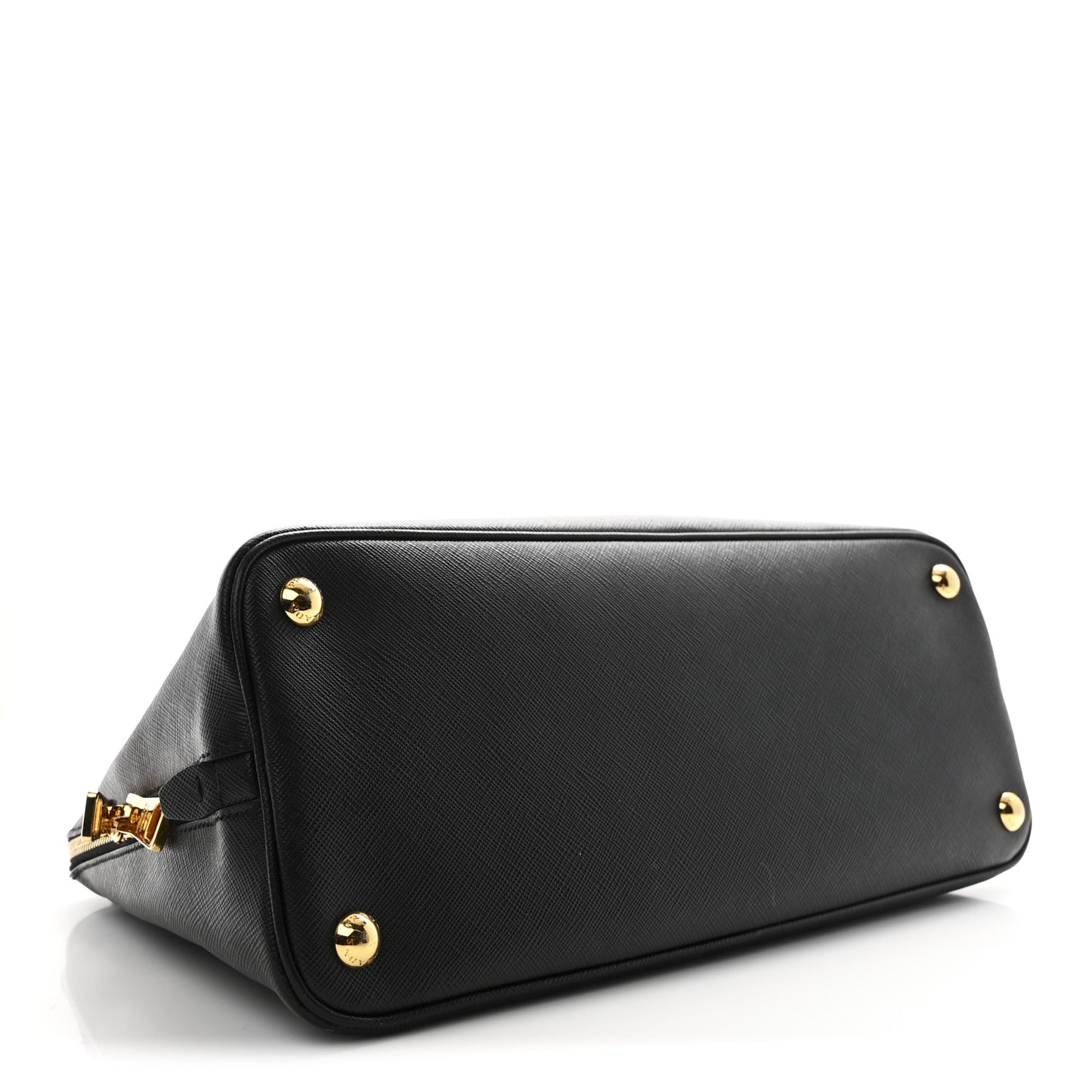 Saffiano Lux Medium Promenade Tote Black