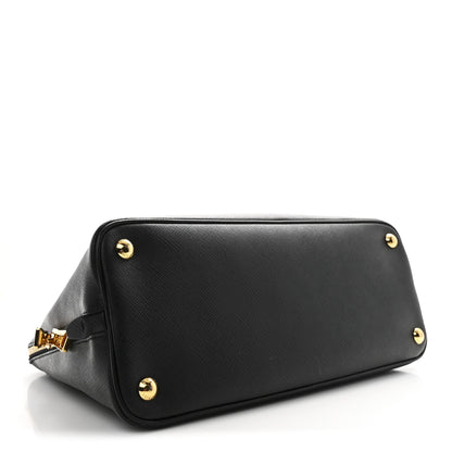 Prada Saffiano Lux Medium Promenade Tote Black 4 of 11