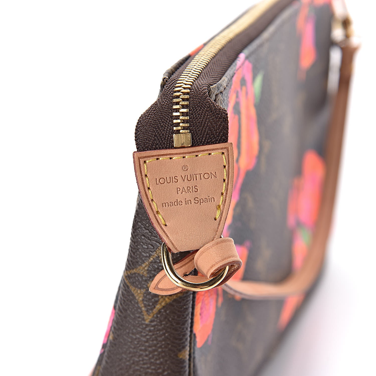 Louis Vuitton Monogram Roses Pochette Accessories 7 of 10