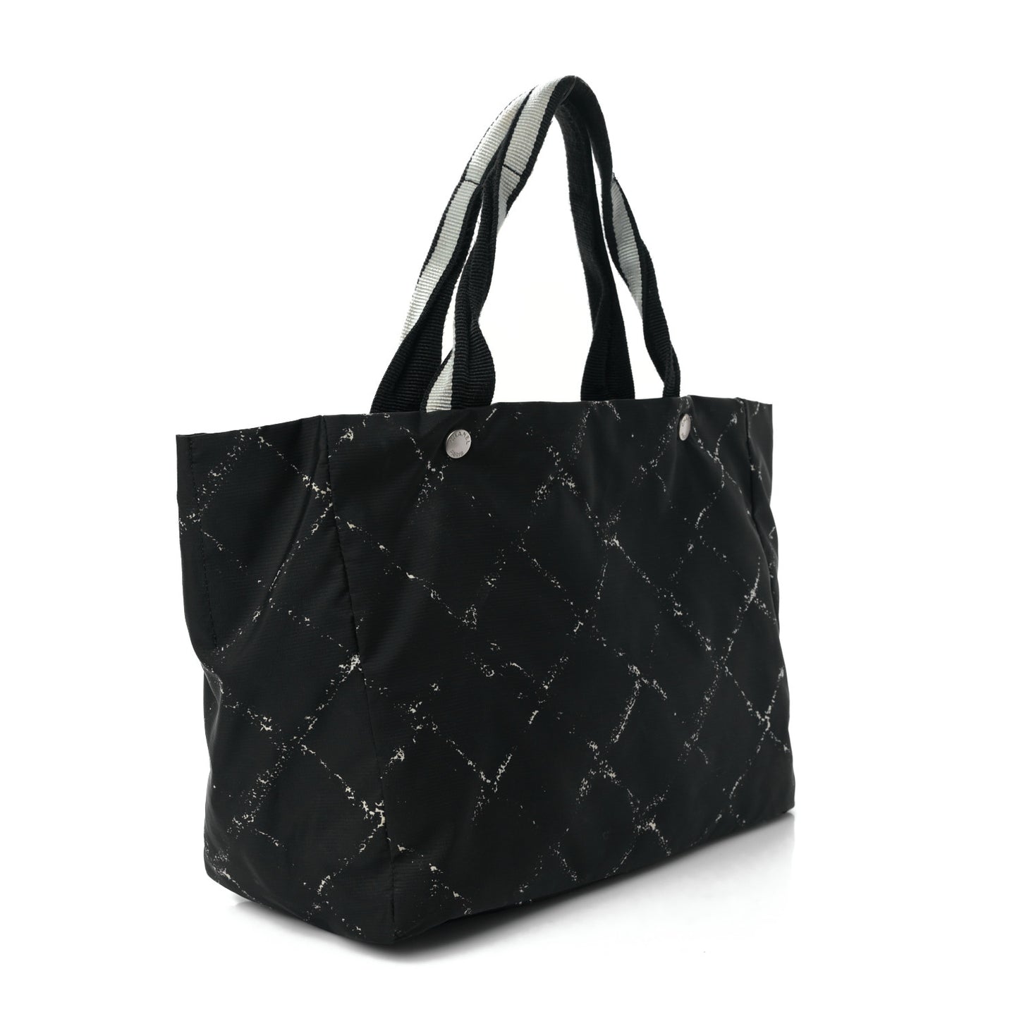 Nylon Travel Toiletry Tote Black