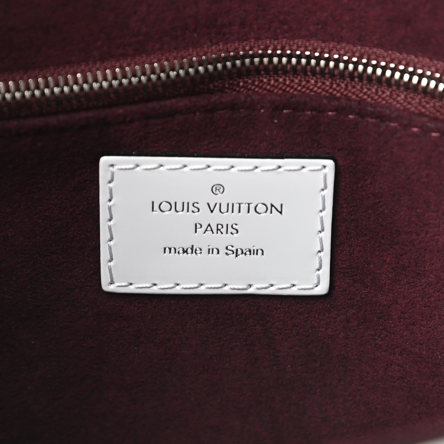 Louis Vuitton Epi Pochette Grenelle White 6 of 10