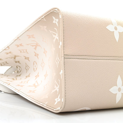 Louis Vuitton Monogram Giant Spring In The City OnTheGo MM Sunset Kaki 7 of 8