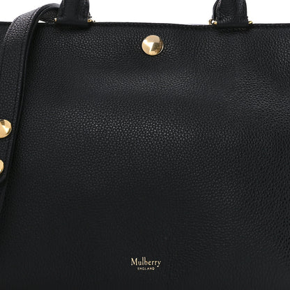 Mulberry Small Classic Grain Stud Tote Black 9 of 10