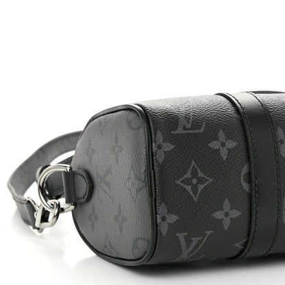 Louis Vuitton Reverse Monogram Eclipse Keepall XS Black 8 of 9