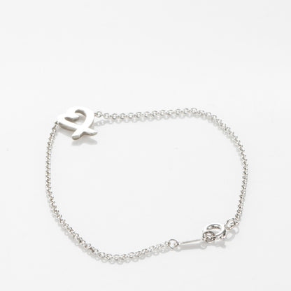 Tiffany Sterling Silver Paloma Picasso Loving Heart Bracelet 3 of 6