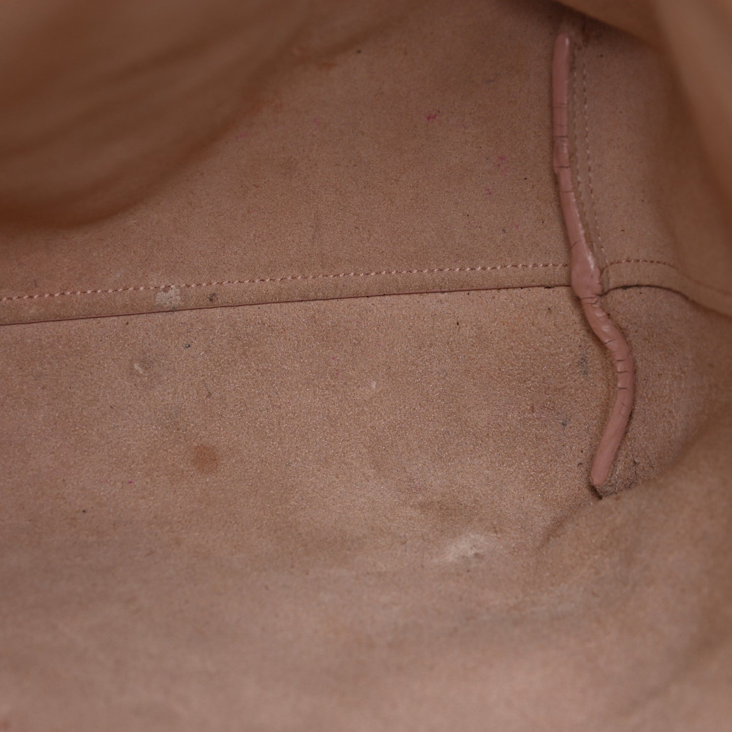 Calfskin Large Shopping Tote Rose Antic