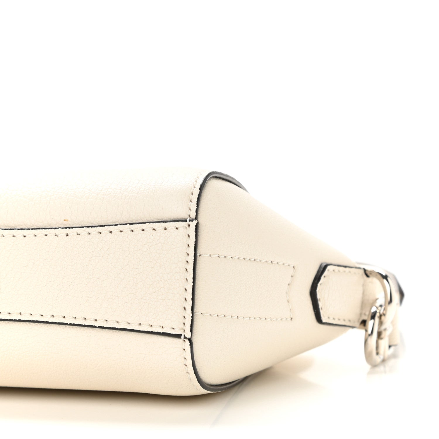 Givenchy Sugar Goatskin Nano Antigona Ivory 9 of 9