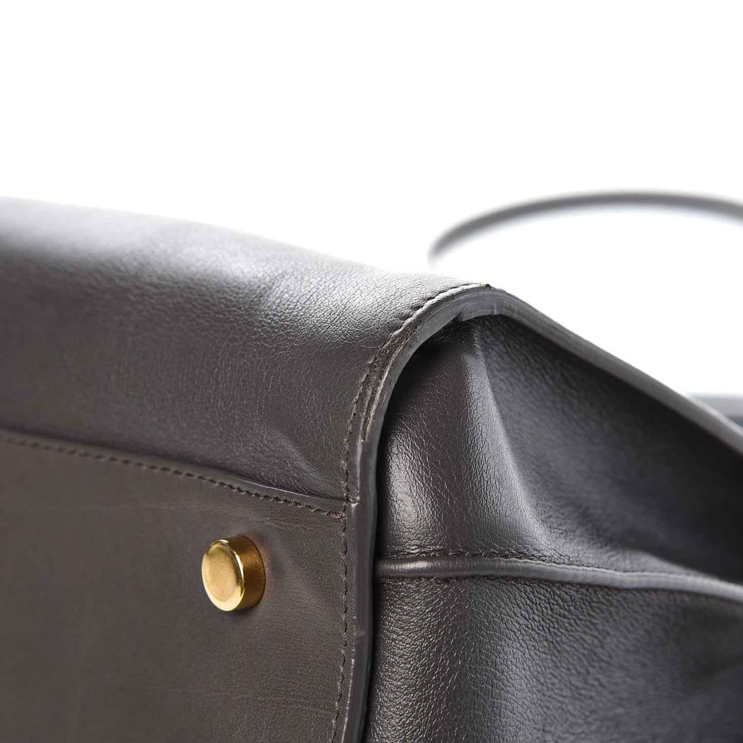 Calfskin Small Sac De Jour Fog