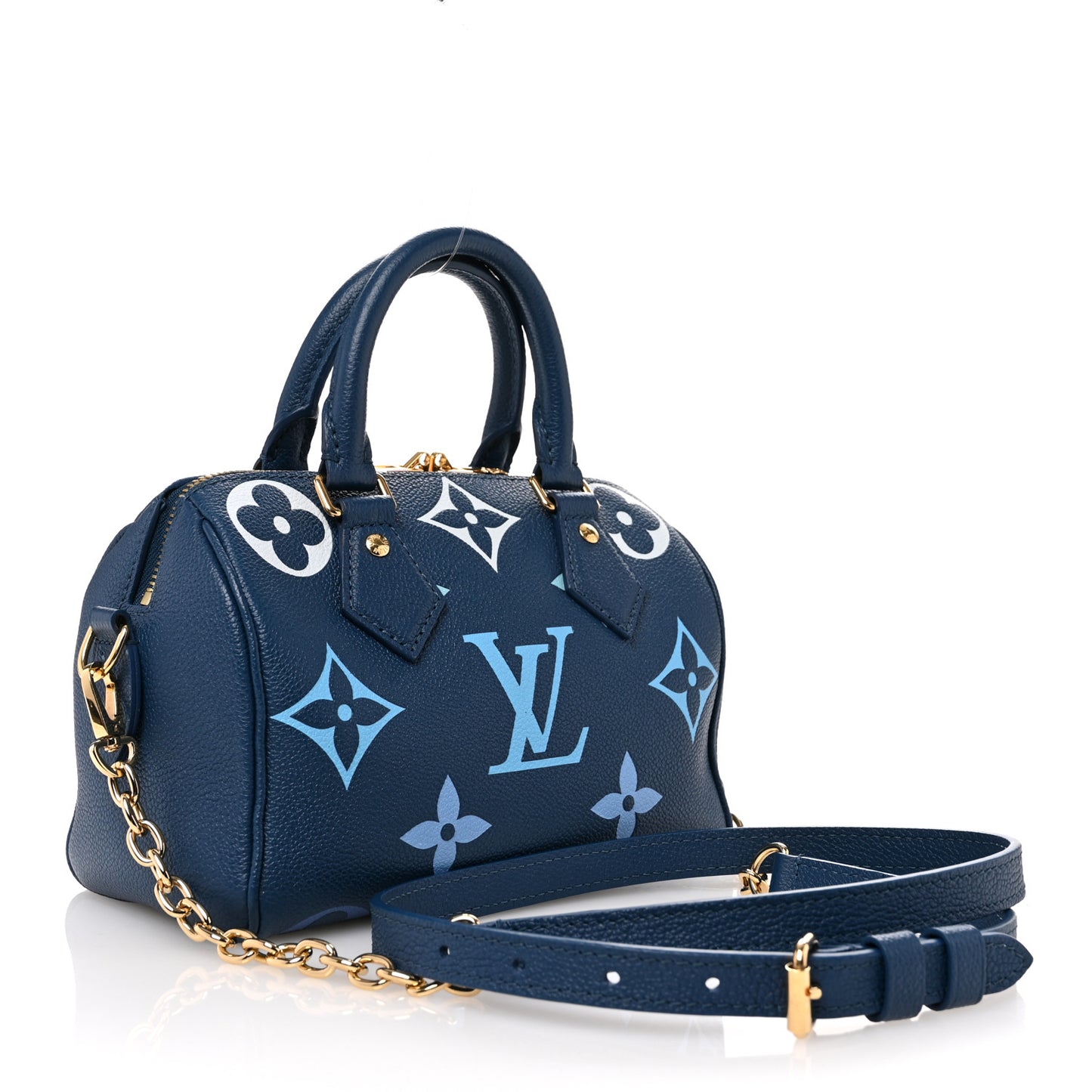 Empreinte Monogram Giant Speedy Bandouliere 20 Degrade Blue