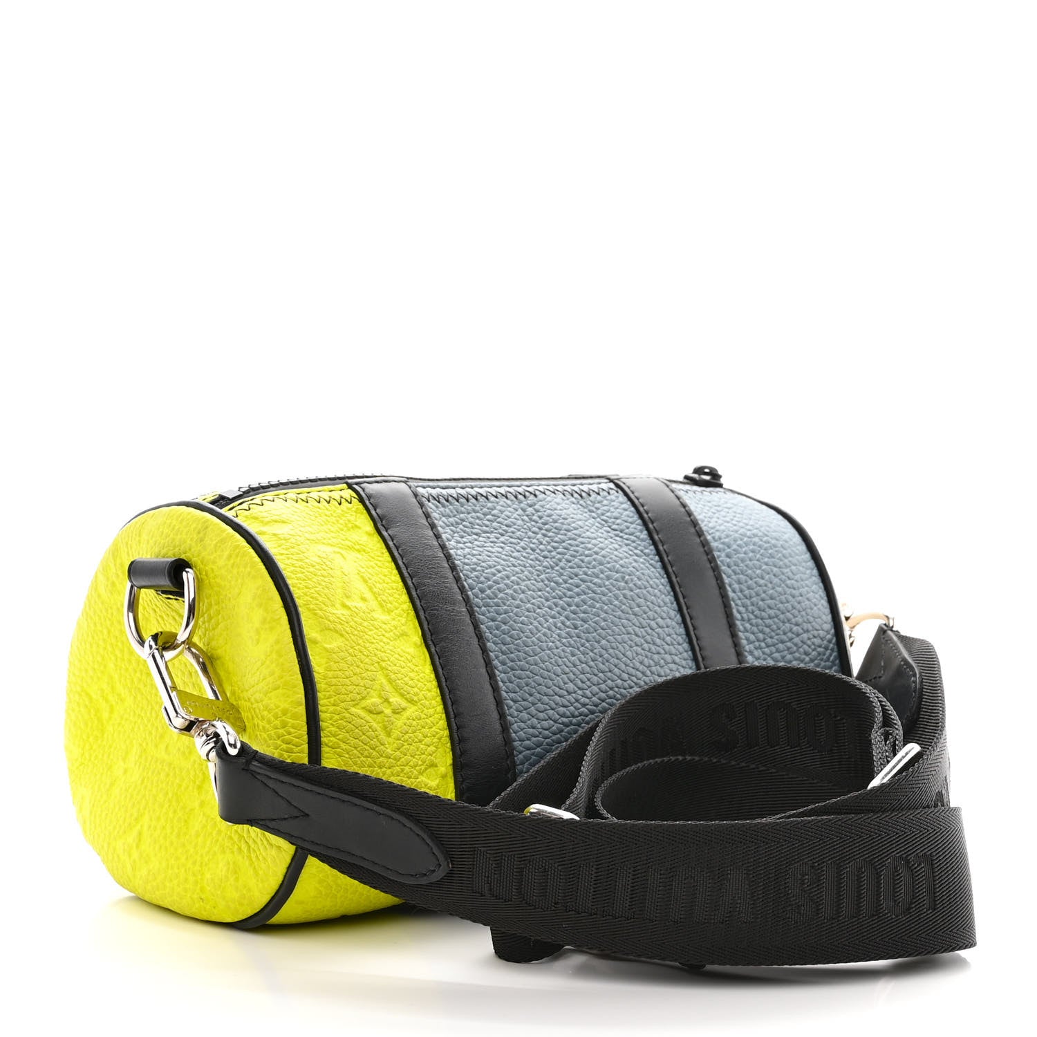 Louis Vuitton Taurillon Polochon Yellow 3 of 11