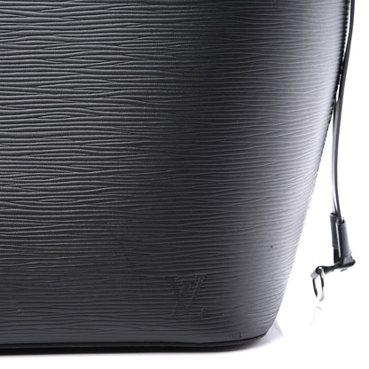 Louis Vuitton Epi Neverfull MM Black 10 of 10