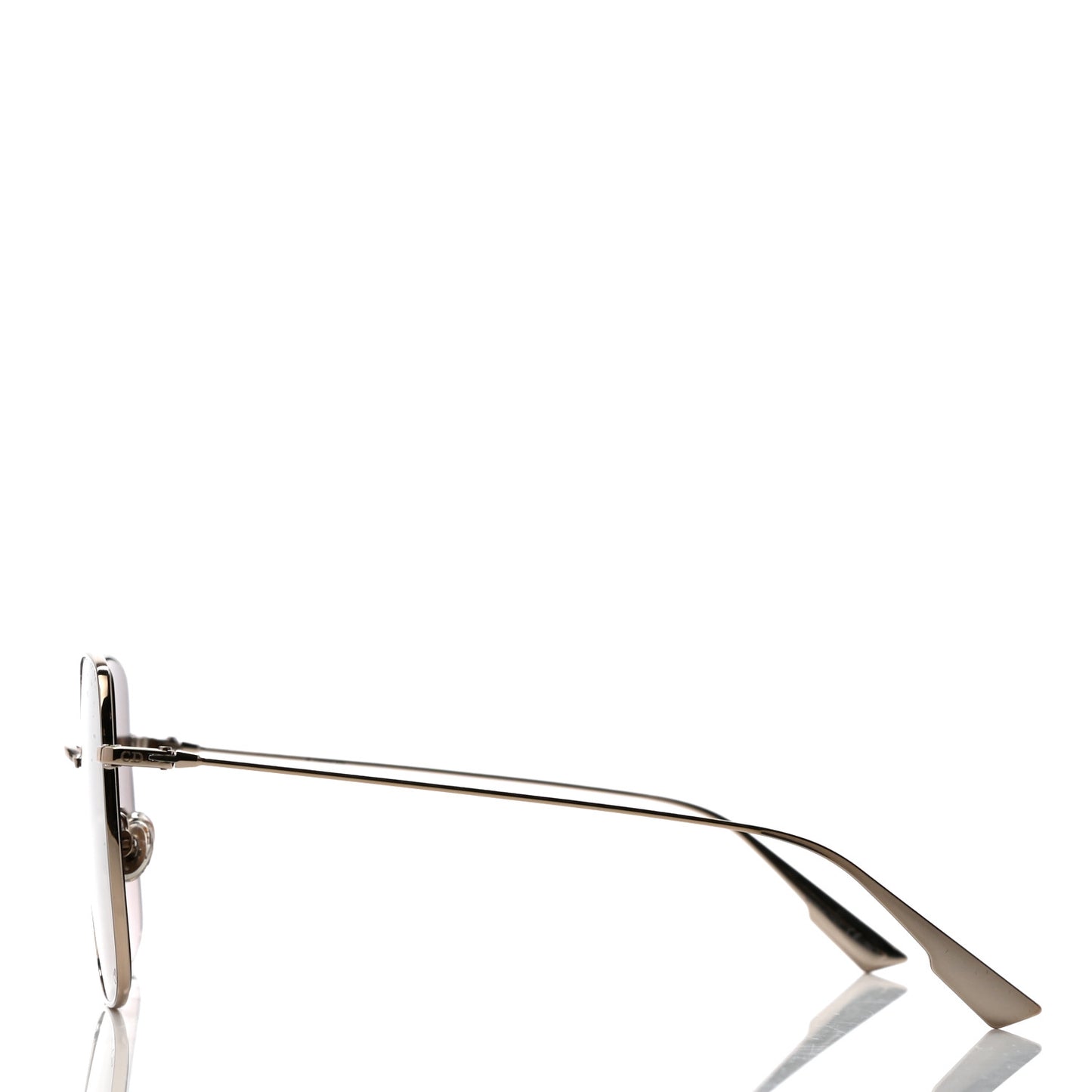 Metal Stellaire 1 Square Sunglasses Gold
