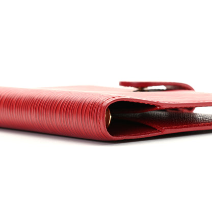 Louis Vuitton Epi Small Ring Agenda Cover Castillan Red 6 of 10