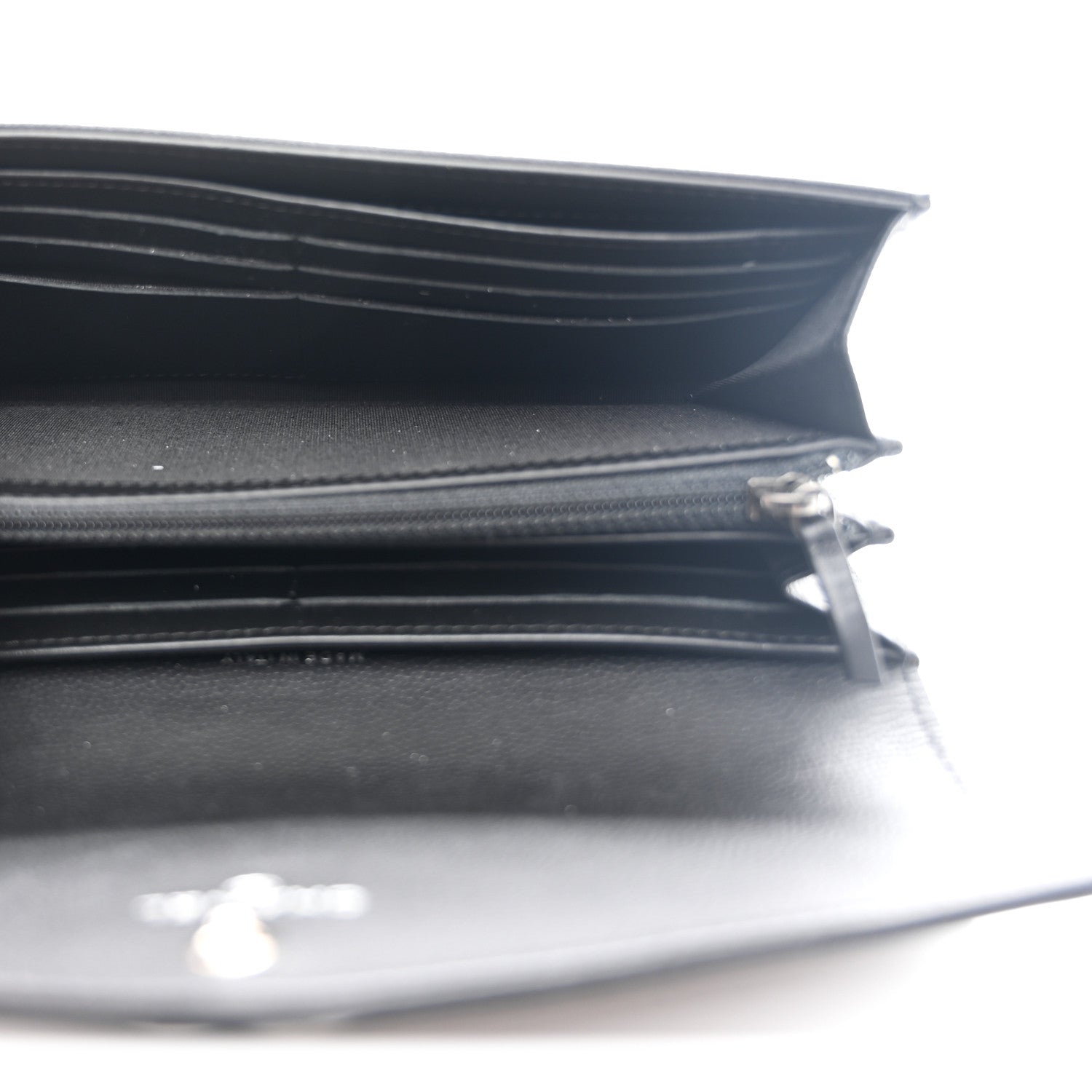 Chanel Caviar Envelope Long Wallet Black 5 of 10