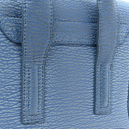 3.1 Phillip Lim Textured Calfskin Mini Pashli Satchel Blue Ivory 12 of 14