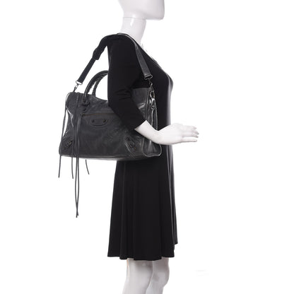 Balenciaga Agneau Classic Hardware City Anthracite 2 of 10