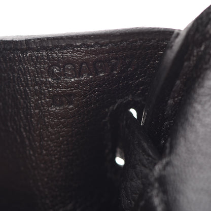 Hermes Togo Birkin 25 Black 33 of 37