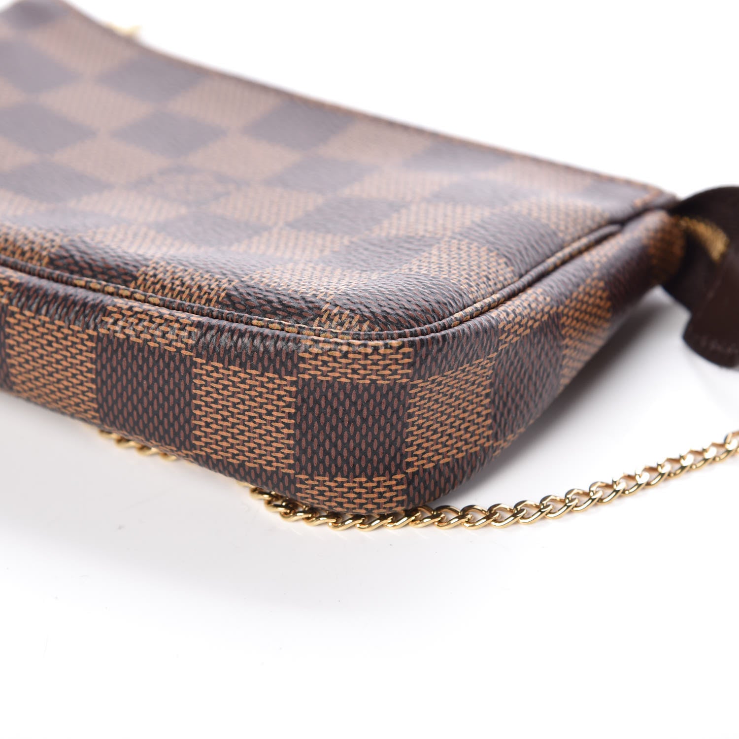 Louis Vuitton Damier Ebene Mini Pochette Accessories 9 of 9