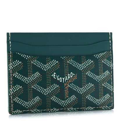 Goyard Goyardine Saint Sulpice Card Holder Green 3 of 7