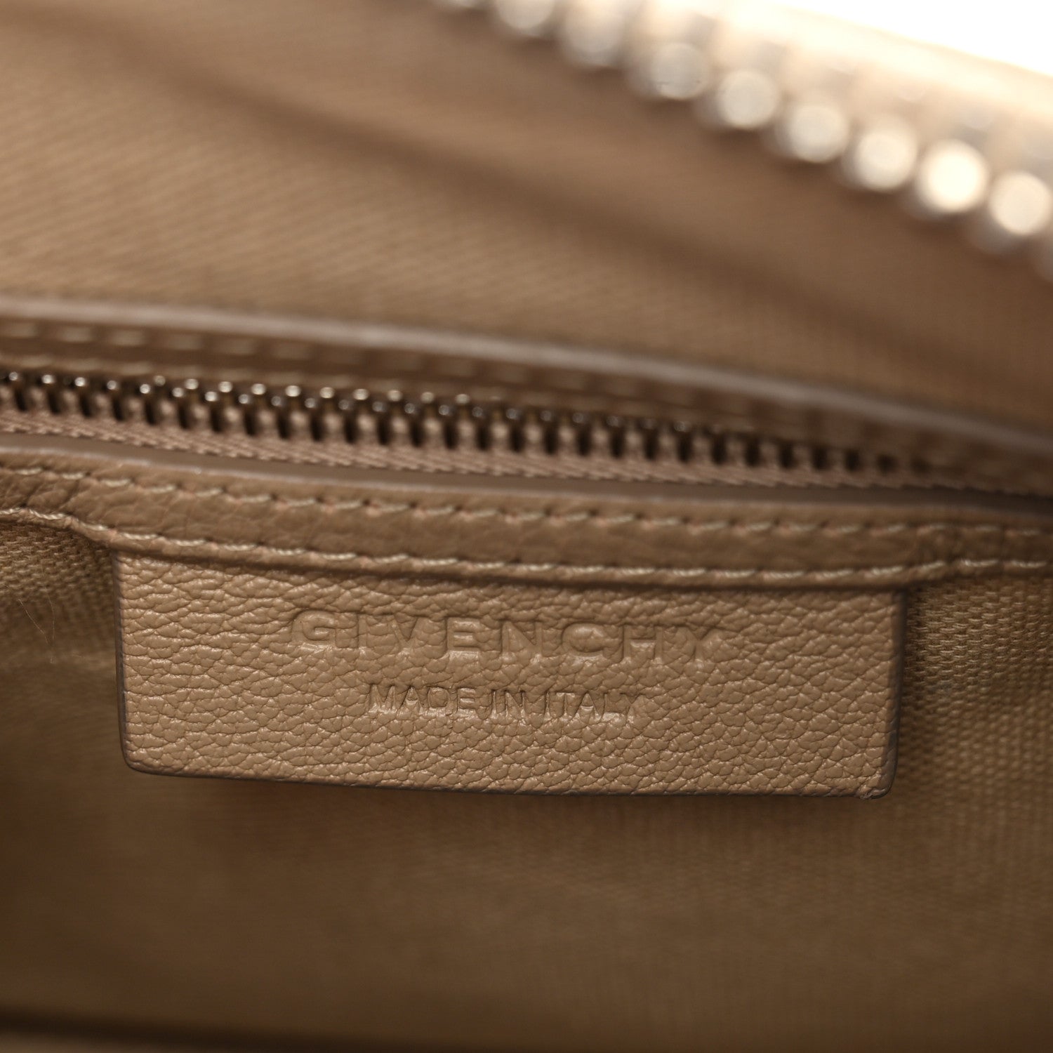 Givenchy Sugar Goatskin Mini Antigona Beige Camel 6 of 11