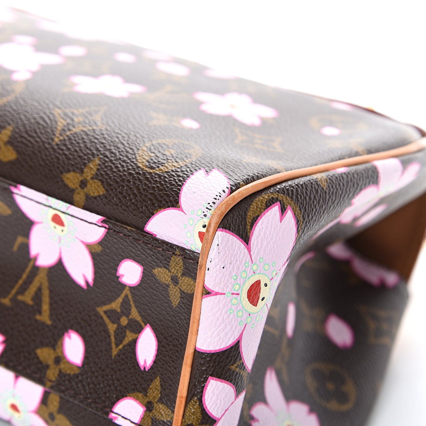 Monogram Cherry Blossom Sac Retro Bag Brown
