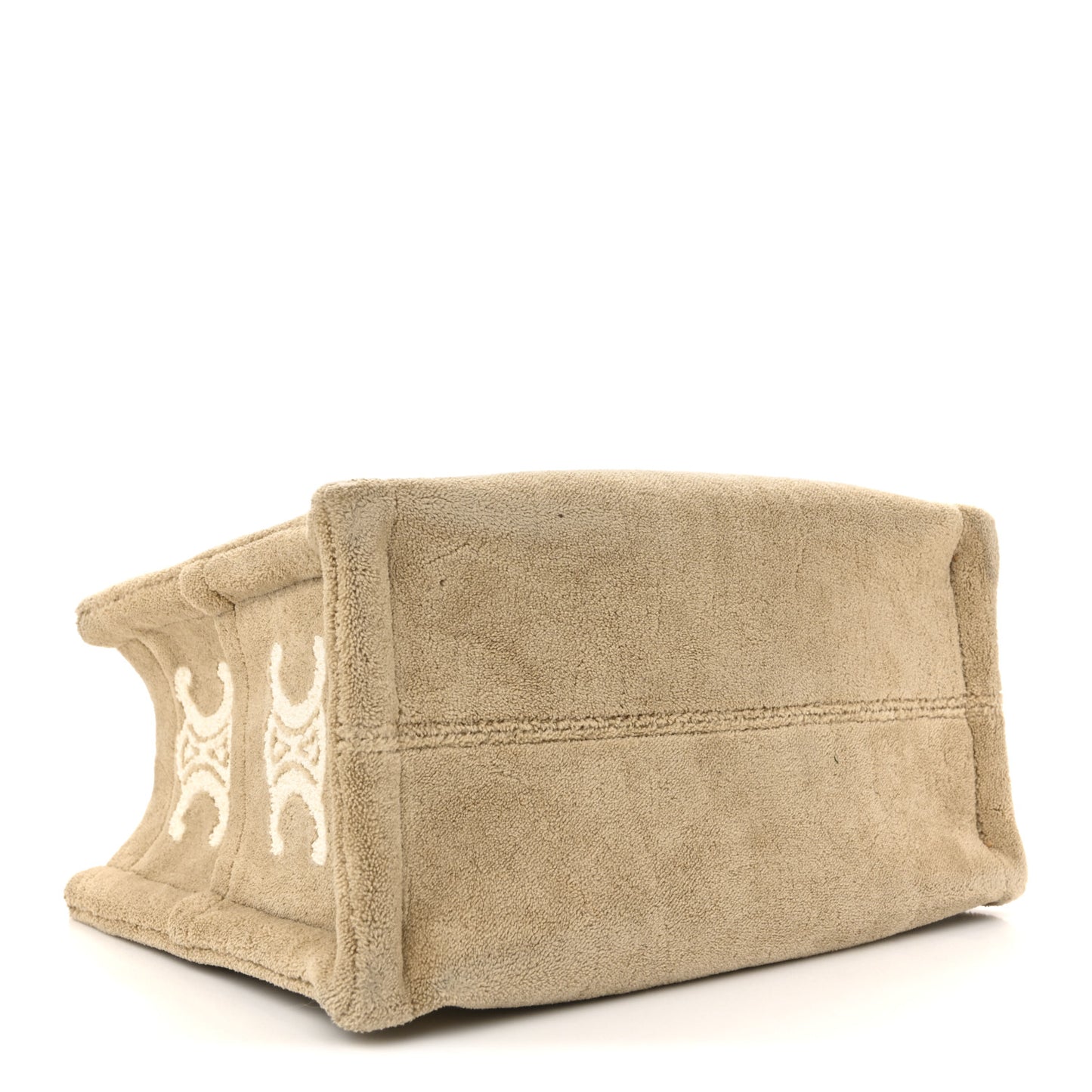 Thais Triomphe All Over Small Cabas Beige Tan