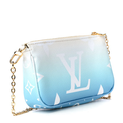 Louis Vuitton Monogram Giant By The Pool Multi Pochette Accessories Mini Pochette Blue 2 of 4