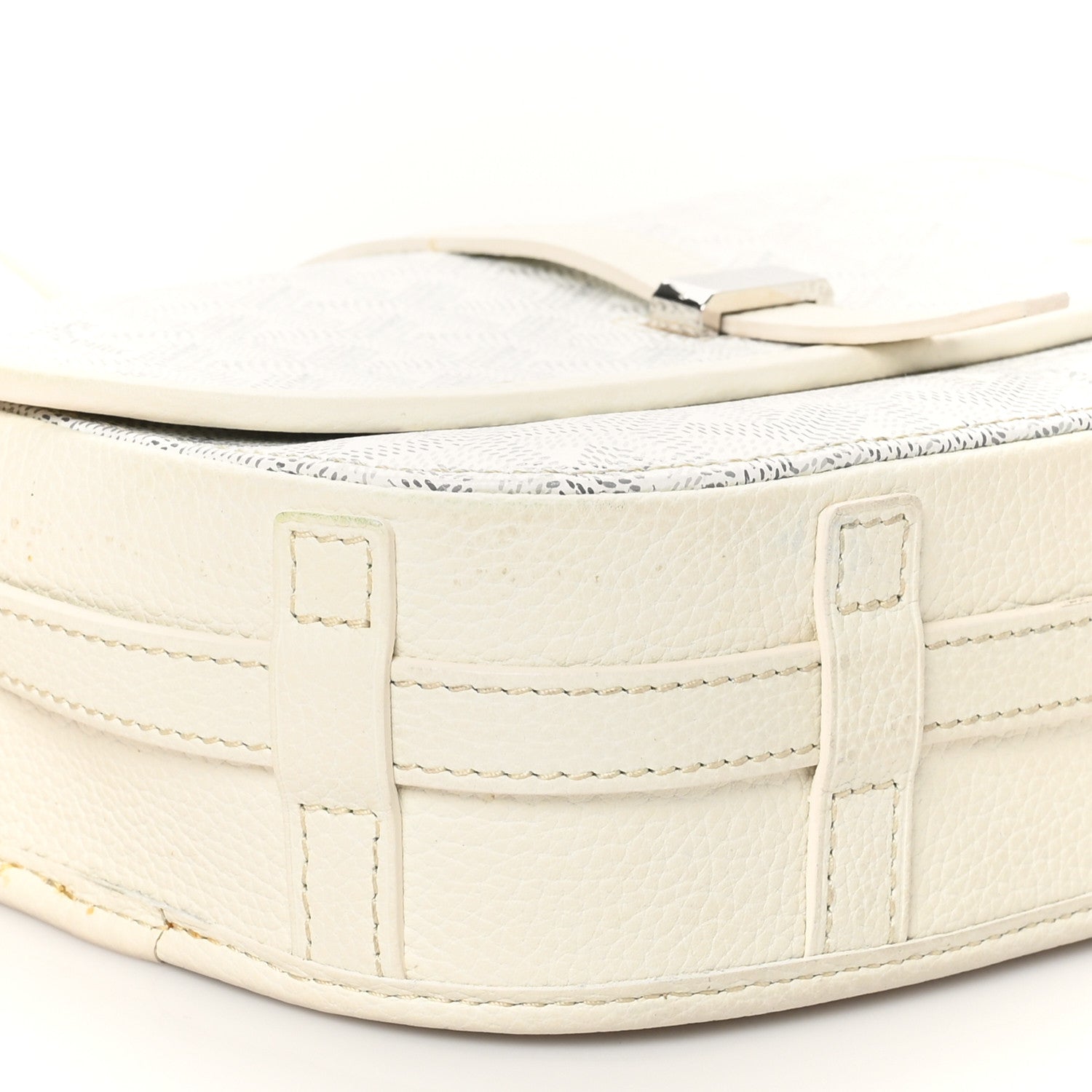 Goyard Goyardine Belvedere II PM Messenger Bag White 8 of 10