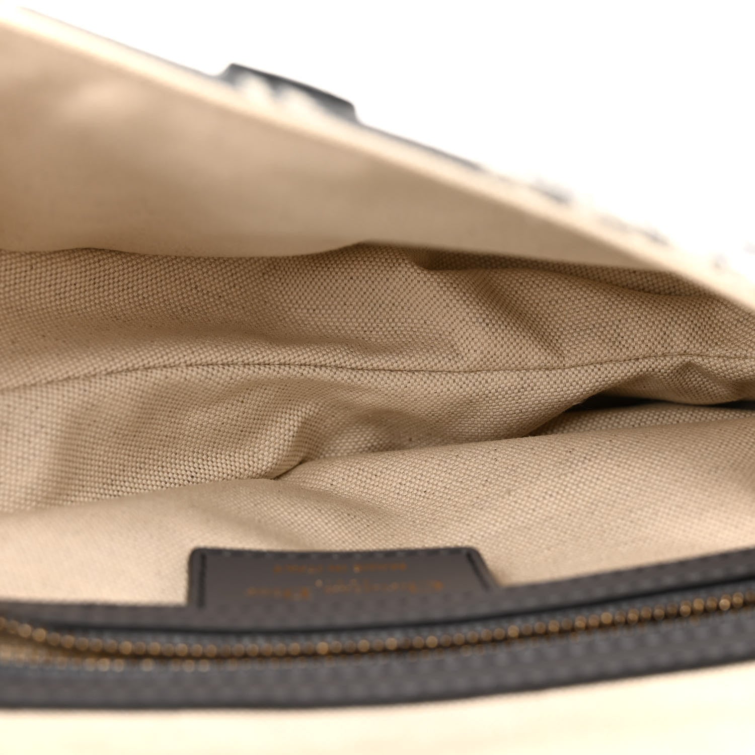 Christian Dior Canvas Embroidered Dioriviera Saddle Bag Grey 5 of 12