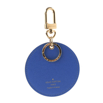 Louis Vuitton Monogram 2019 Christmas Animation Venice Bag Charm Key Ring Blue 3 of 4