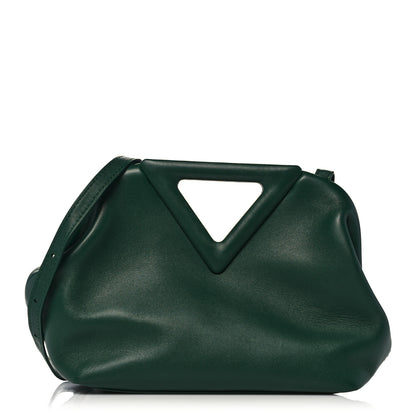Bottega Veneta Calfskin Small The Point Triangle Bag Raintree 1 of 13