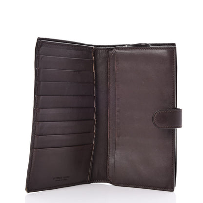 Bottega Veneta Nappa Intrecciato Continental Wallet Ebano 5 of 7