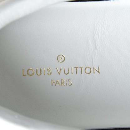 Louis Vuitton Savane Monogram Trocadero Slip On Sneakers 6 Encre 9 of 11