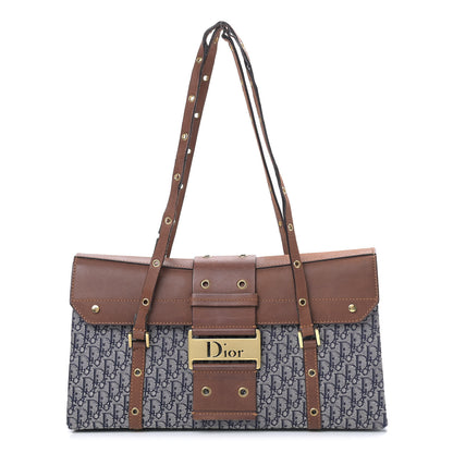 Christian Dior Monogram Street Chic Shoulder Bag Blue 1 of 14