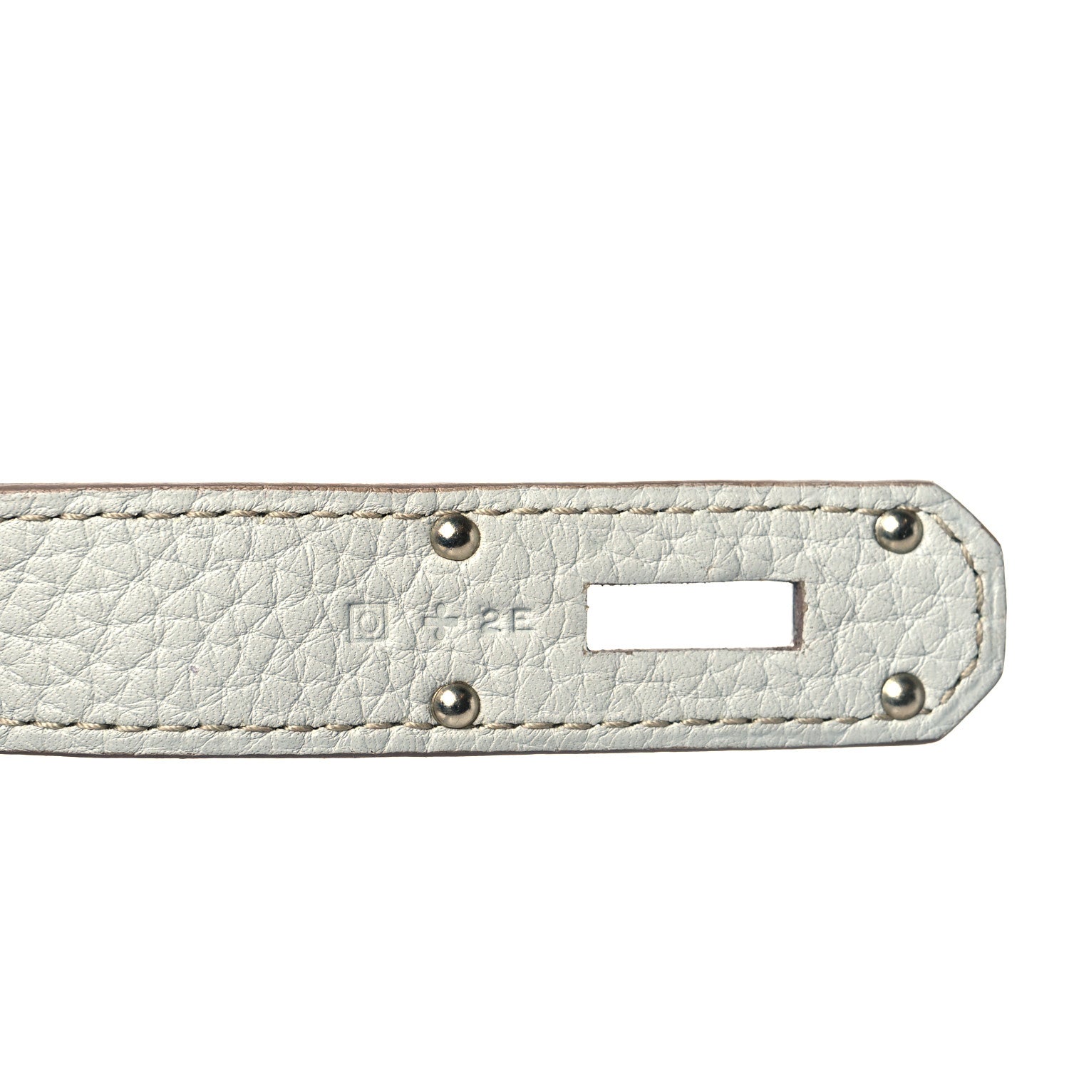 Hermes Taurillon Clemence Jypsiere 34 Gris Perle 7 of 11