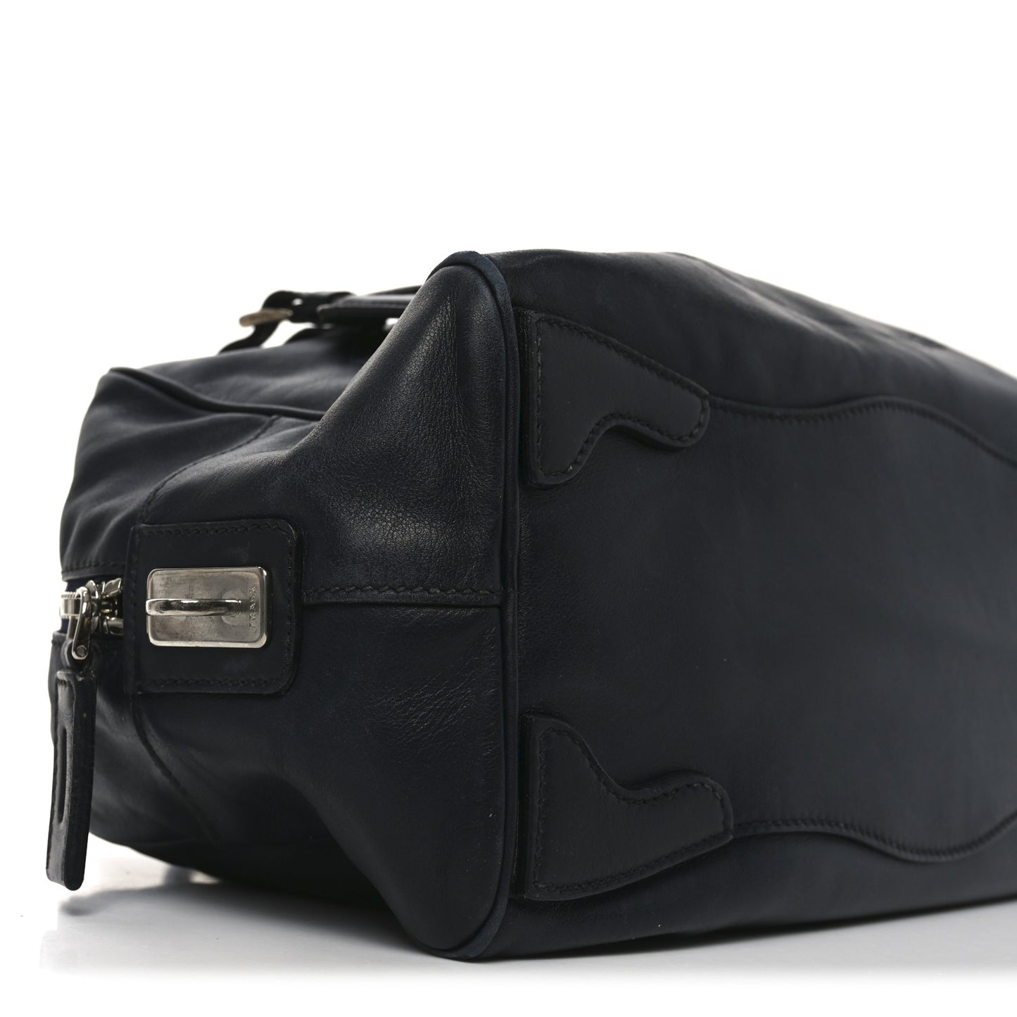 Box Embossed Logo Bowler Black