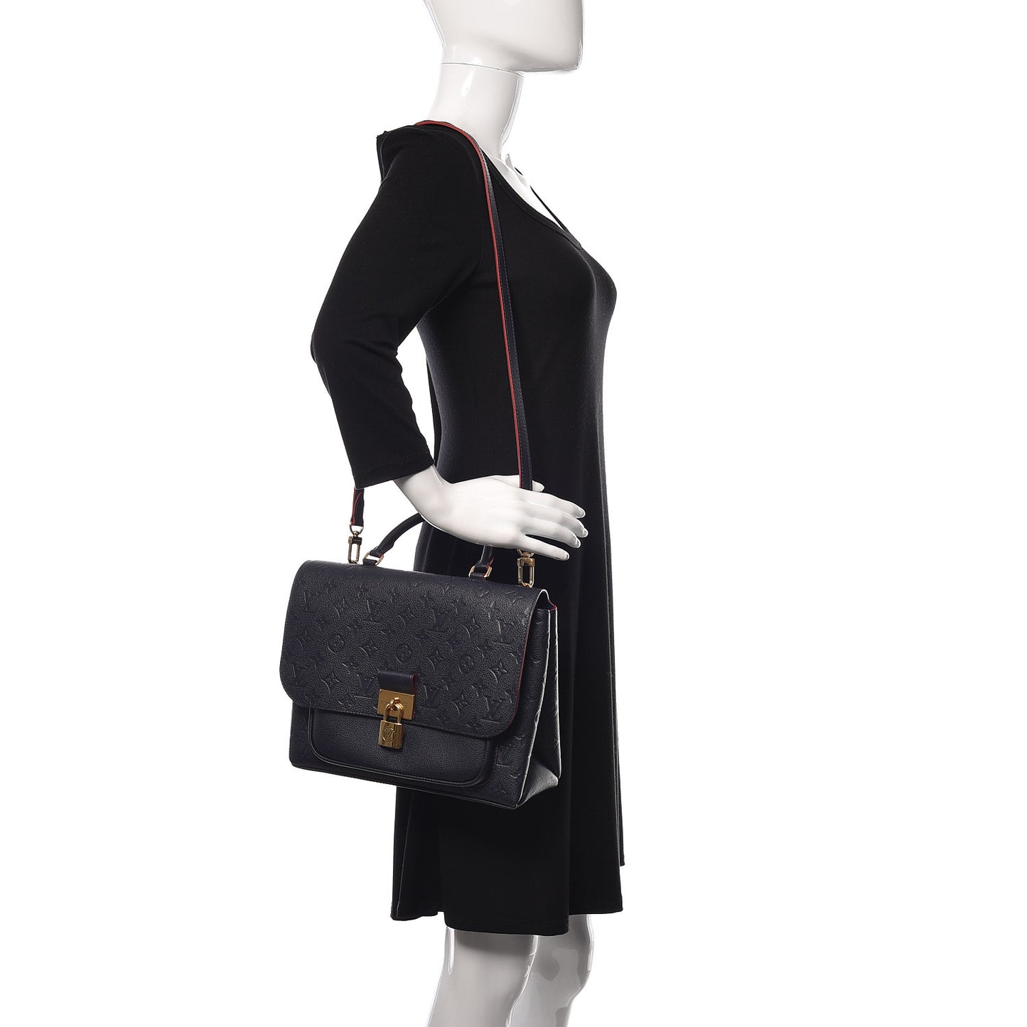 Empreinte Marignan Marine Rouge