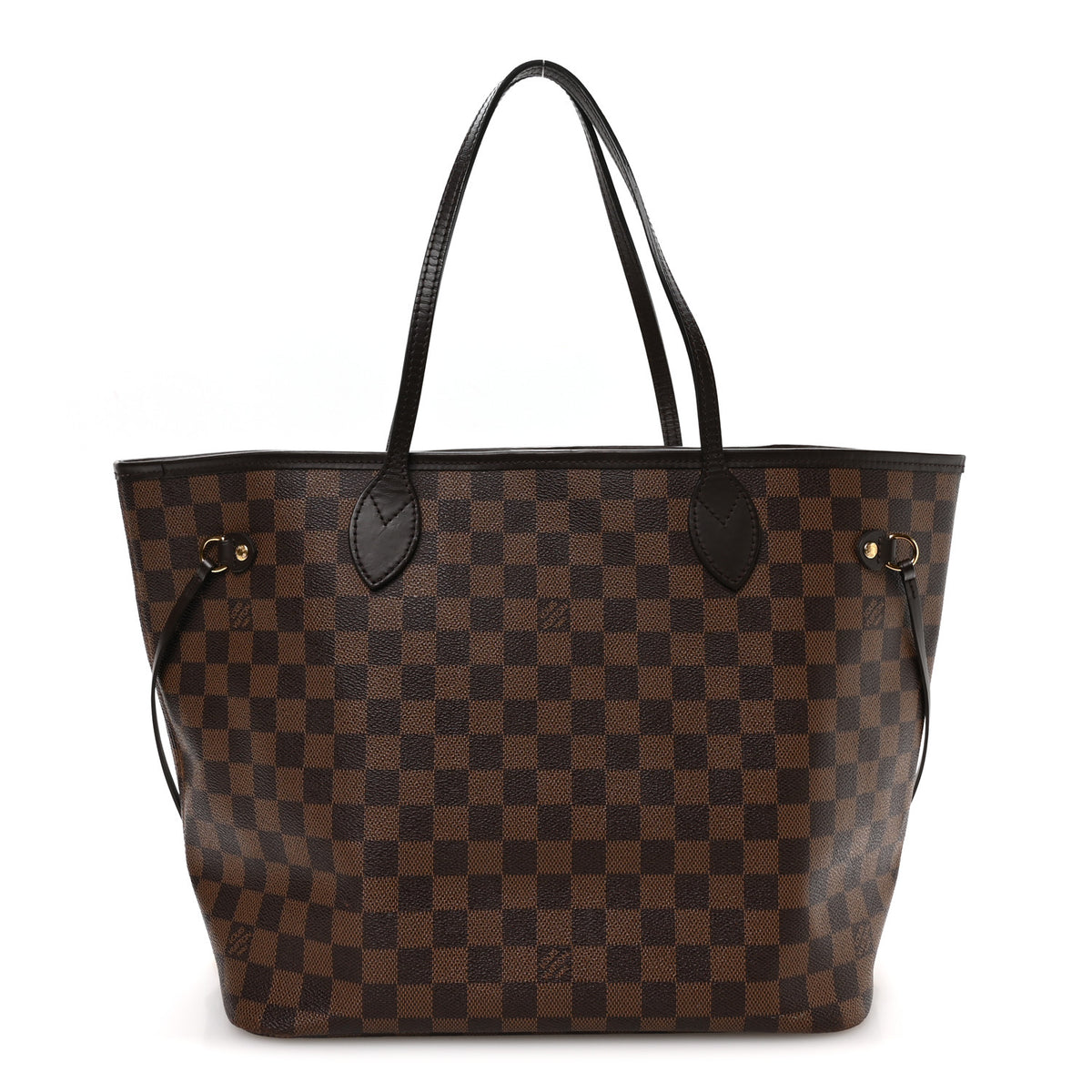 Damier Ebene Neo Neverfull MM Rose Ballerine