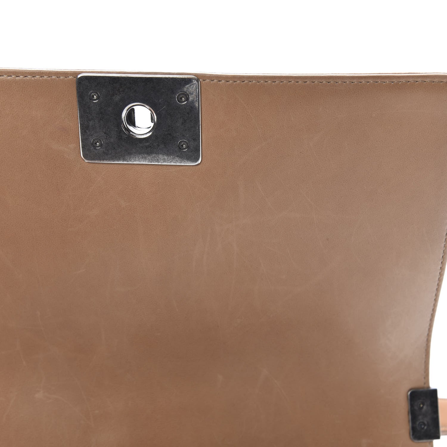 Chanel Lambskin Quilted Medium Boy Flap Beige 11 of 14