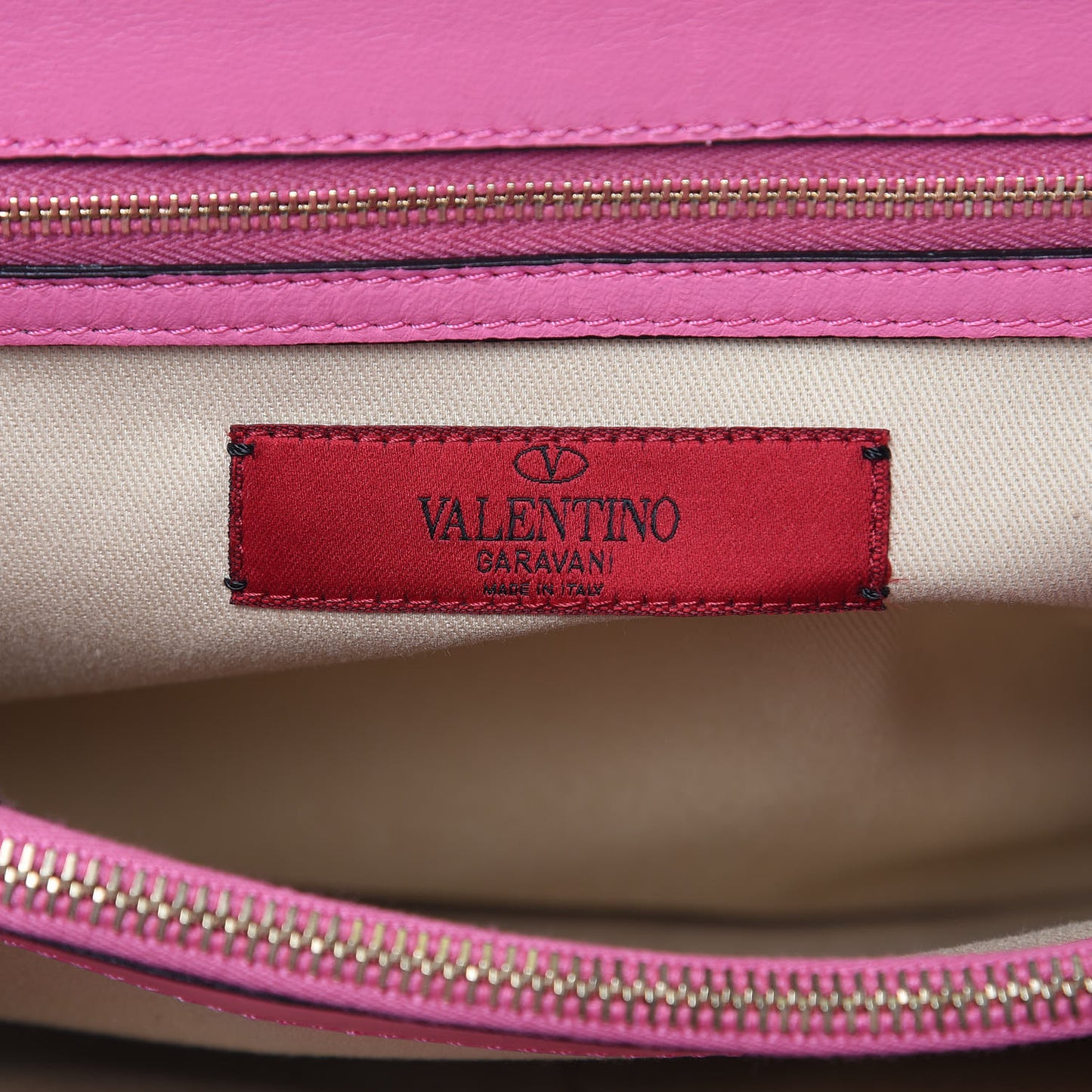 Vitello Lace Demetra Satchel Pink
