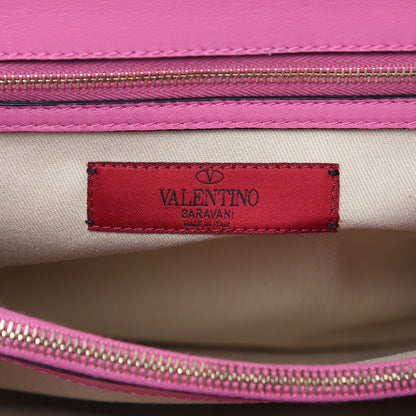 Valentino Garavani Vitello Lace Demetra Satchel Pink 6 of 17