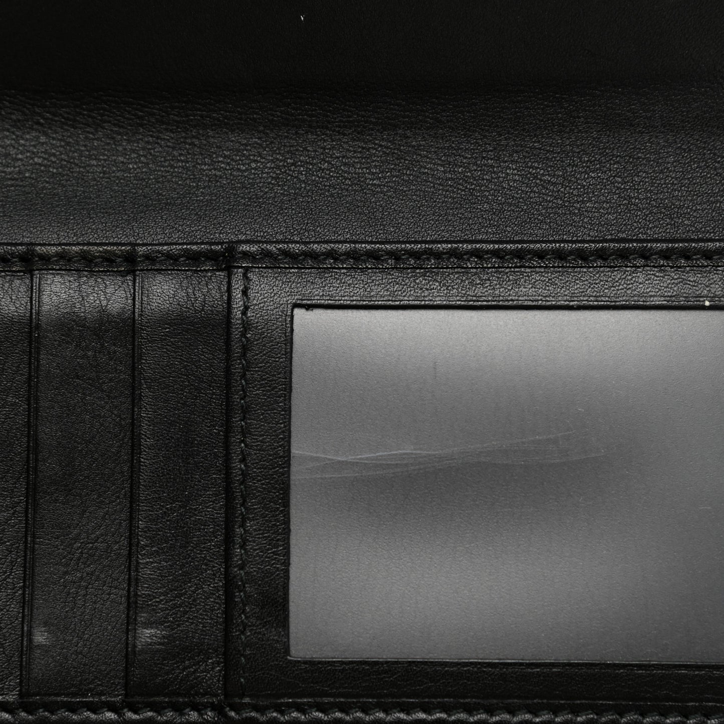 Soft Microguccissima Continental Zip Wallet Black